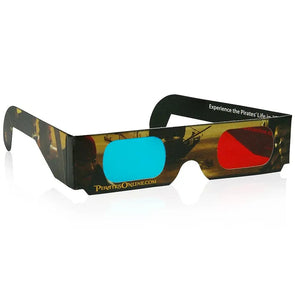 Pirates of the Caribbean on-line Game - 3 Pairs Official 3D Glasses - NEW 3dstereo 