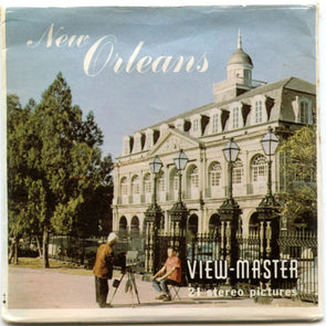 New Orleans - View-Master - Vintage - 3 Reel Packet - 1960s views - (PKT-A946-S5) 3Dstereo 