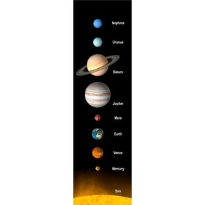 PLANETS OF SOLAR SYSTEM - 3D Lenticular Bookmark -NEW Bookmarks 3Dstereo 