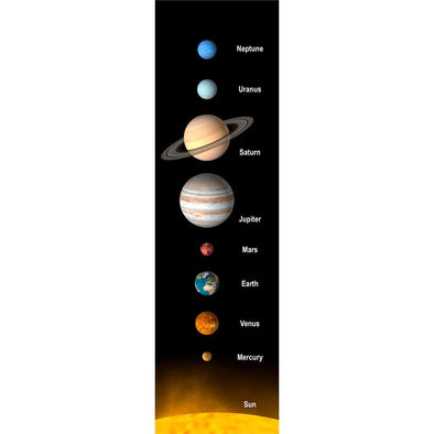 PLANETS OF SOLAR SYSTEM - 3D Lenticular Bookmark -NEW