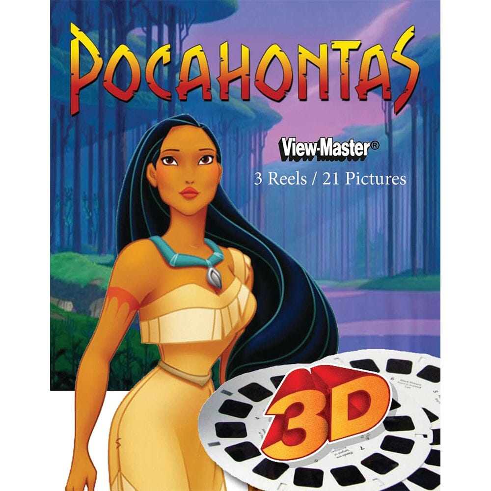 Pocahontas - Disney View-Master 3 Reels on Card - New (WKT-3094