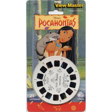 Pocahontas - Disney View-Master 3 Reels on Card - New (VBP-3094)