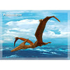 Pteranodon - Dinosaur - 3D Action Lenticular Postcard Greeting Card - NEW Postcard 3dstereo 