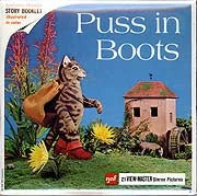 Puss in Boots - View-Master - Vintage - 3Reel Packet - 1970s views - (ECO-B320-G1A) Packet 3Dstereo 