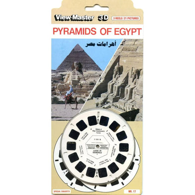 Pyramids of Egypt - View-Master 3 Reel Set on Card - (zur Kleinsmiede) - (B141-EM) - NEW VBP 3dstereo 