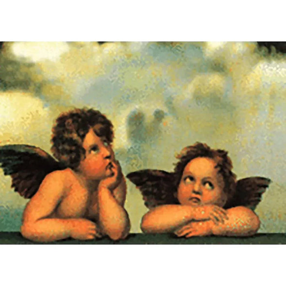 Raffael - Angels - 3D Lenticular Postcard Greeting Card 3dstereo 