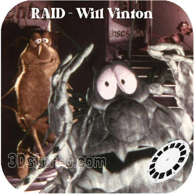 RAID Will Vinton Studios commercial reel - ViewMaster Claymation
