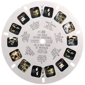 5 ANDREW - The Night Before Christmas - View-Master Fairy Tale Reel - vintage - FT-30 Reels 3dstereo 