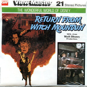 Return From Witch Mountain - View-Master 3 Reel Packet - 1970s - Vintage - (PKT-J25-G6mint) Packet 3Dstereo 