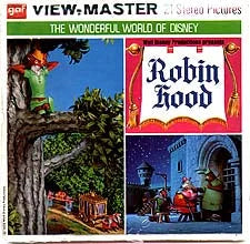 Robin Hood - Disney - View-Master - Vintage - 3 Reel Packet - 1970s views - (ECO-B342-G3A) Packet 3Dstereo 