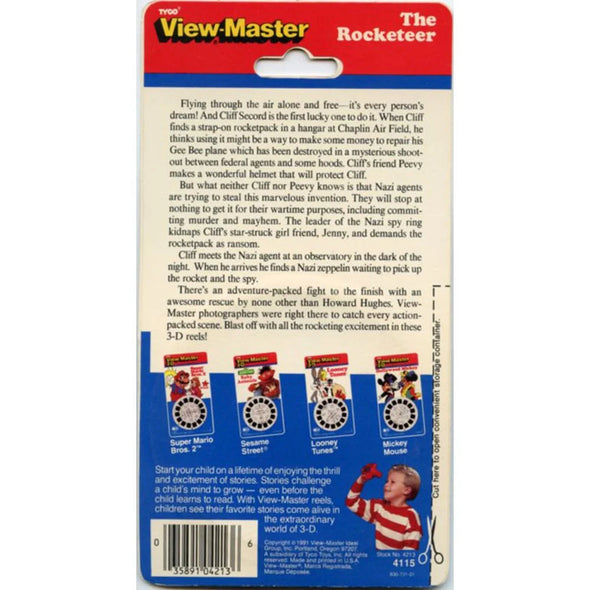 Rocketeer - View-Master - 3 Reel Set on Card - NEW - (VBP-4115) 3dstereo 