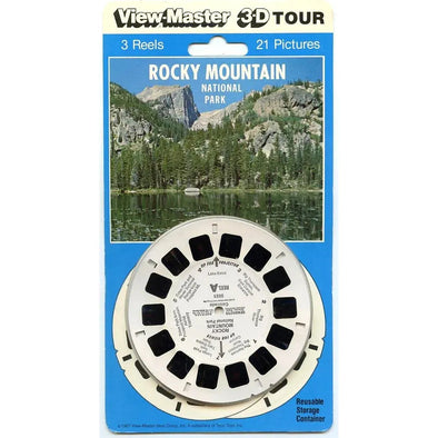 Rocky Mountain National Park - View-Master 3 Reel Set on Card - NEW - (5051) VBP 3dstereo 
