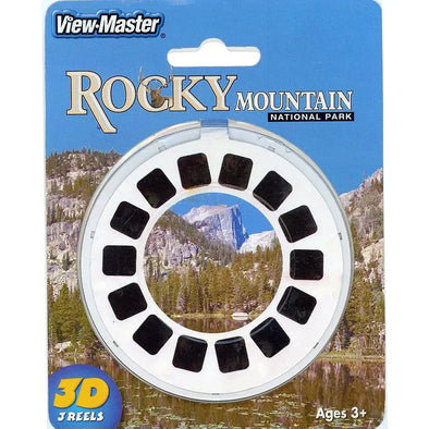 Rocky Mountain - National Park - View-Master 3 Reel Set on Card - NEW - (VBP-5387) VBP 3dstereo 