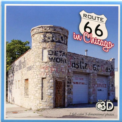 Route 66 in Chicago in 3D - View-Master Single Reel- NEW - (VBP-CH03) VBP 3dstereo 