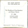 Royal Wedding Belgium - View-Master 3 Reel Packet - vintage - C354-BS5 Packet 3dstereo 