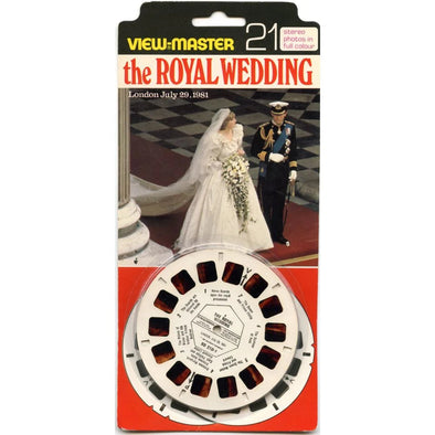 Royal Wedding - View-Master - 3 Reels on Card - NEW (BD210) VBP 3dstereo 