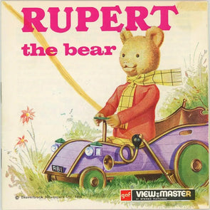 Rupert the Bear - View-Master 3 Reel Packet - D109E-BG3 Packet 3dstereo 
