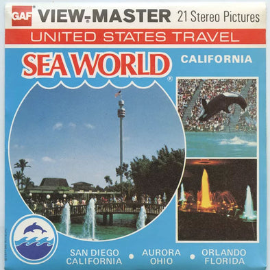 5 ANDREW - Sea World - Mission Bay Park San Diego, C.A.- View-Master 3 Reel Packet - H16-G5 Packet 3dstereo 