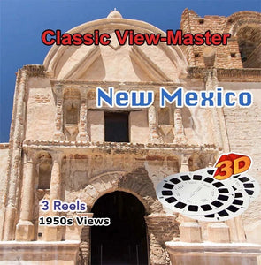 New Mexico - Vintage Classic View-Master - 1950s views CREL 3Dstereo 
