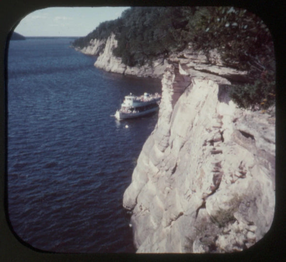 Wisconsin Dells- Vintage Classic View-Master - 1950s views CREL 3dstereo 