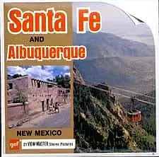 Santa Fe and Albuquerque - View-Master 3 Reel Packet - 1970s views - vintage - (PKT-A379-G1A-NK) 3Dstereo 