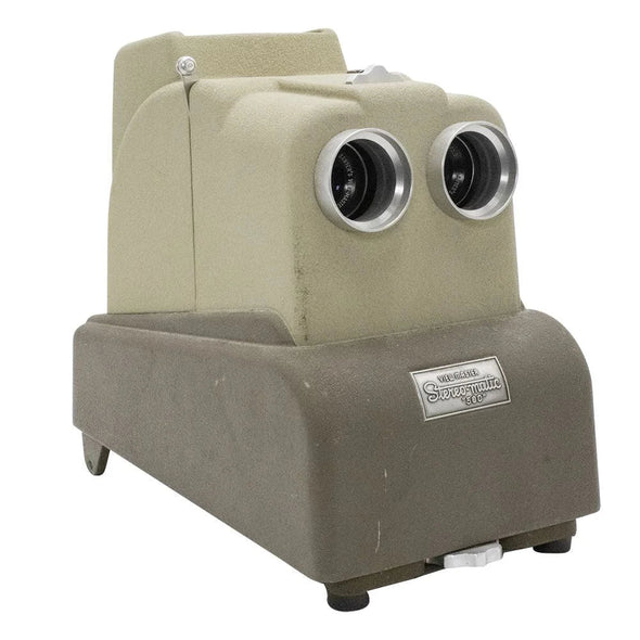 Sawyer's Stereo-Matic 500 View-Master Projector f3.0, 3 inch FL Lenses - vintage 3Dstereo.com 