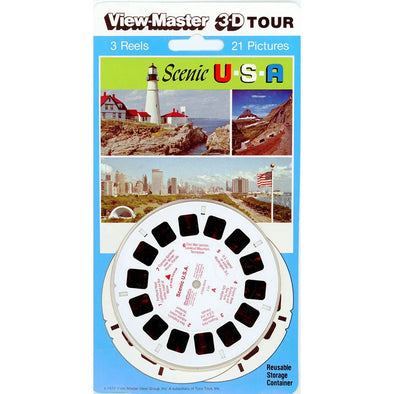 Scenic U.S.A - View-Master 3 Reel Set on Card - NEW - (5430) WKT 3dstereo 