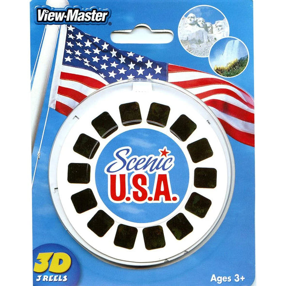 Scenic U.S.A - View-Master 3 Reel Set on Card - NEW - (VBP-7900)