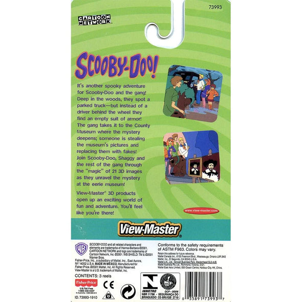 Scooby-Doo! - View-Master 3 Reel Set on Card - (73993) VBP 3dstereo 