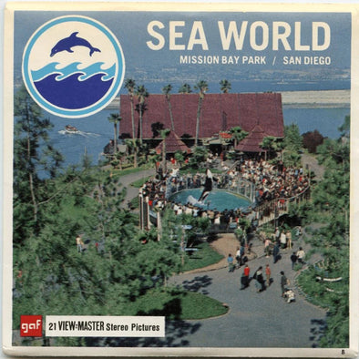 Sea World-Mission Bay Park-San Diego - View-Master - Vintage - 3 Reel Packet - 1960s Views -(PKT-A192-G1B)