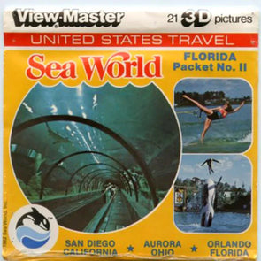 Sea World No. II - View-Master Vintage - 3 Reel Packet - 19670s -(PKT-M22-V2m) 3Dstereo 