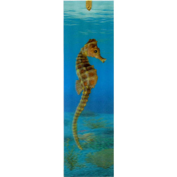 SEAHORSE - 3D Lenticular Bookmark -NEW Bookmarks 3Dstereo 
