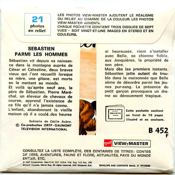 Sebastien parmi les hommes - View-Master - Vintage - 3 Reel Packet - 1970s views ( PKT-B452F-BG1mint ) 3dstereo 