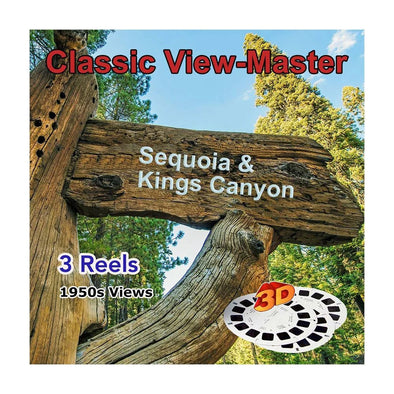 Sequoia and Kings Canyon National Park - Vintage Classic View-Master - 1950s views CREL 3dstereo 