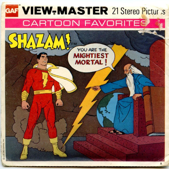 Shazam - View-Master 3 Reel Packet - vintage - (ECO-B550-G5)