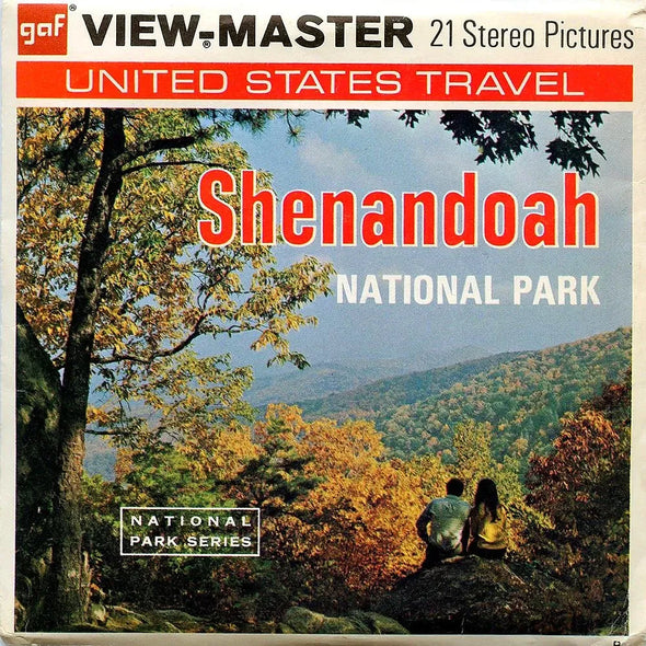 Shenandoah National Park - View-Master - 3 Reel Packet - 1970s views - Vintage - (ECO-A811-G3B) Packet 3Dstereo 