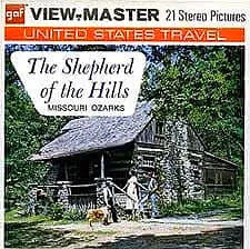 Shepherd of the Hills - Missouri Ozarks View-Master 3 Reel Packet - 1970s views - vintage - (ECO-A455-G3Ax) 3Dstereo 