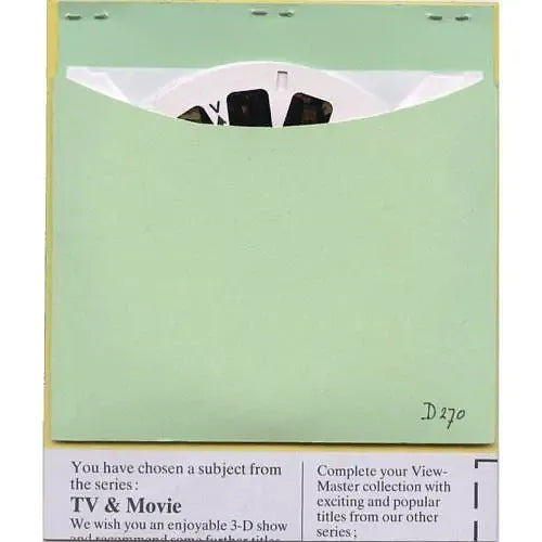 Shoe People - View-Master 3 Reel Set on Card - 1988 - vintage - (D270) VBP 3dstereo 