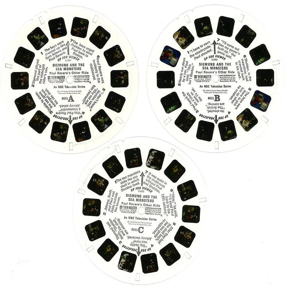 Sigmund- View-Master 3 Reel Packet - 1970s views - Vintage - (ECO-B595-G3A) Packet 3Dstereo 
