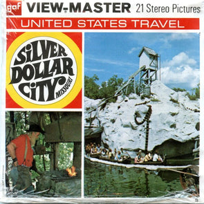 Silver Dollar City - View-Master 3 Reel Packet - 1970s - Vintage - (PKT-A457-G3Bmint) Packet 3Dstereo 
