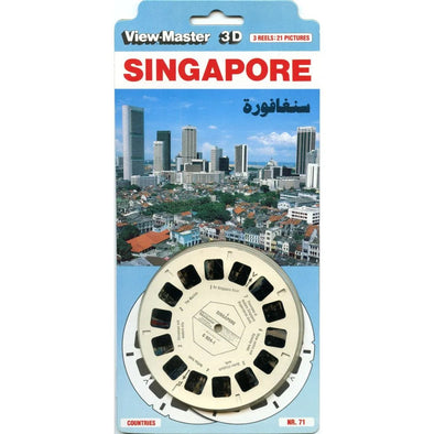 Singapore - View-Master 3 Reel Set on Card - (zur Kleinsmiede) - (C924-EM) - NEW VBP 3dstereo 