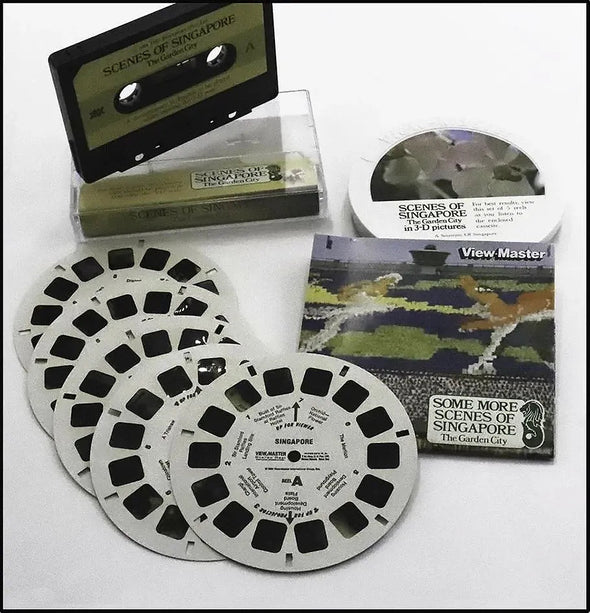 Scenes of Singapore - Souvenir - Cassette - 5 reels in Cannister 3Dstereo 