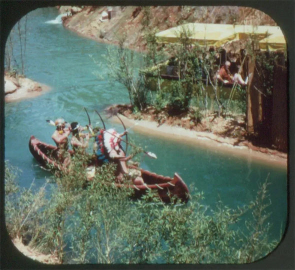 Andrew - Six Flags over Mid-America - View-Master 3 Reel Packet - 1970s views - vintage - (A458-G3A) Packet 3dstereo 