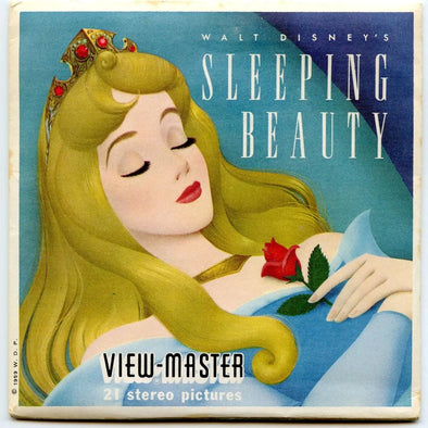 Sleeping Beauty - View-Master 3 Reel Packet - 1960s views - (PKT-B308-S5) Packet 3Dstereo 