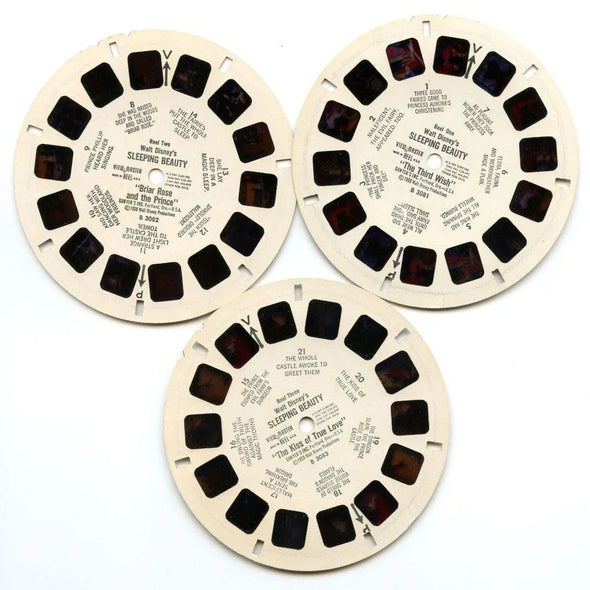 Sleeping Beauty - View-Master 3 Reel Packet - 1960s views - (PKT-B308-S5) Packet 3Dstereo 
