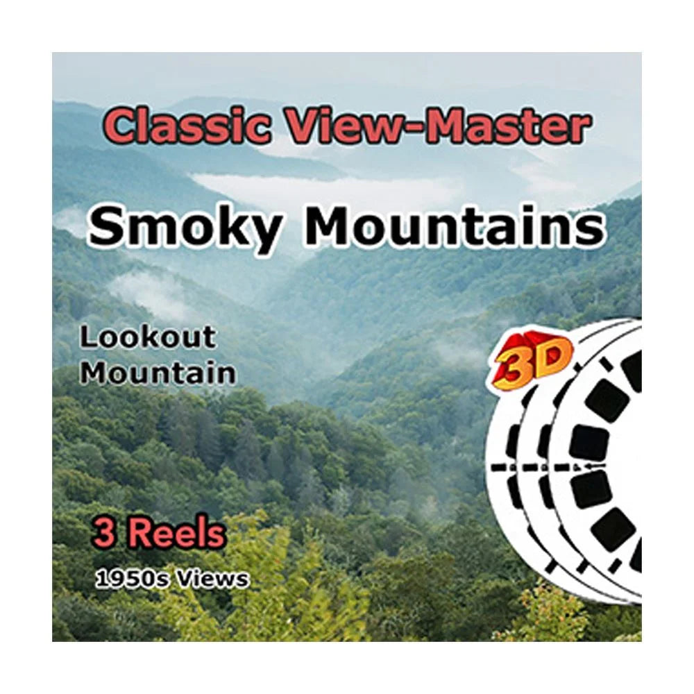 Smoky Mountains National Park - Lookout Mountain - Vintage Classic Vie ...