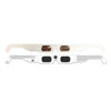 Solar Eclipse Glasses - ISO Certified - Cardboard Unprinted White - NEW