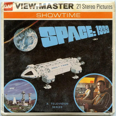 Space: 1999 - View-Master 3 Reel Packet - 1970s - vintage - (PKT-BB451-G5Am) Packet 3dstereo 