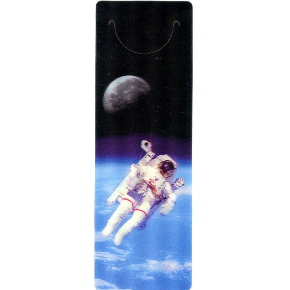 SPACEWALK - 3D Clip-On Lenticular Bookmark -NEW Bookmarks 3Dstereo 