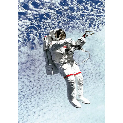 Spacewalk - 3D Lenticular Postcard Greeting Card - NEW Postcard 3dstereo 